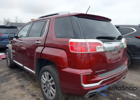 2017 GMC Terrain Denali from USA, damaged, VIN 2GKFLRE30H6143949